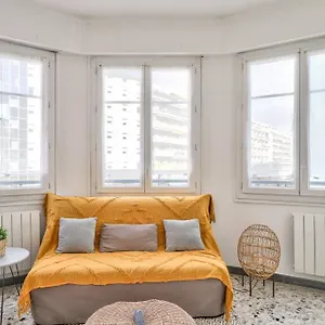 L29 Lenval At 1min Walk To Sea Front Ac Balcony , Nice France